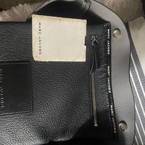 Marc Jacobs black tote bag like new, eco-leather