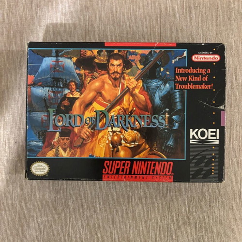 Lord of Darkness Super Nintendo SNES American used complete