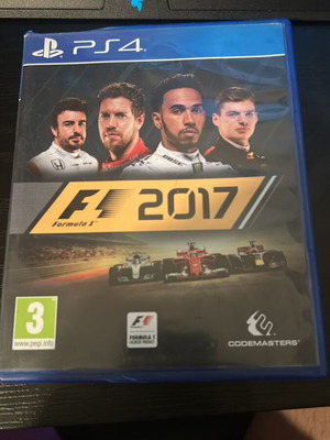 Formula 2017 PS4 game like new