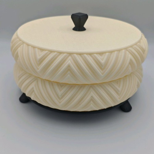 Jewelry box new with compartments and 3d printed base from esun pla pastel