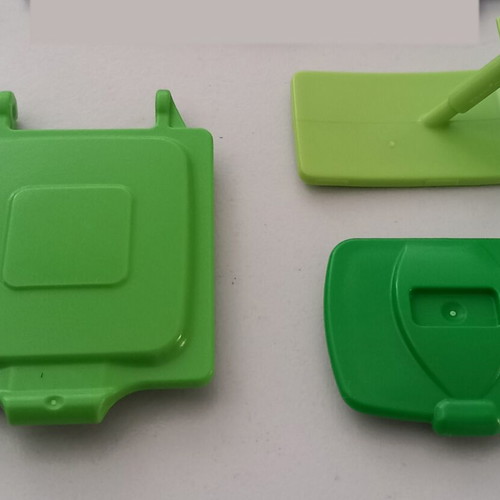 Playmobil parts used, caps and doors