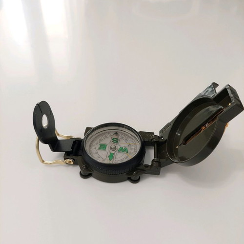 Military compass used from former Soviet Union, plastic