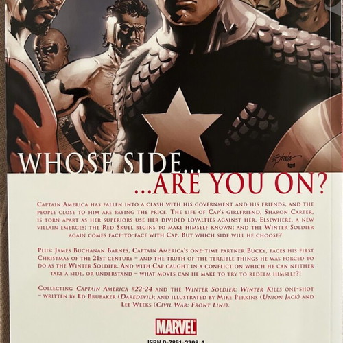 Civil War Volume Captain America Marvel like new, in English