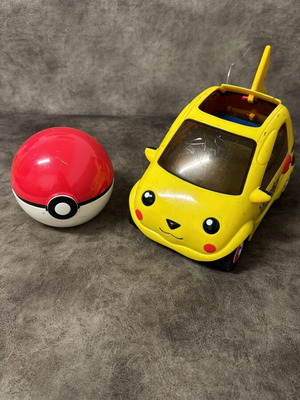 Pokemon Pikachu Radio Control Car μεταχειρισμένο, σπάνιο μοντέλο Tiger 2000 Hasbro