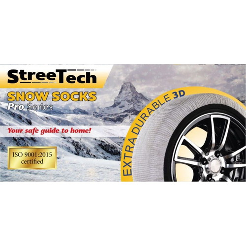 Streetech Pro Series snow cover white new, set of 2 pieces