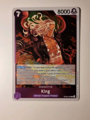 King One Piece Card Game OP08-060 Rare