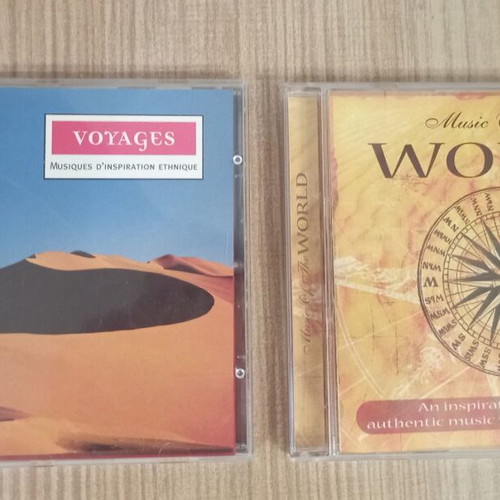 2 CDs Music of the World new, authentic