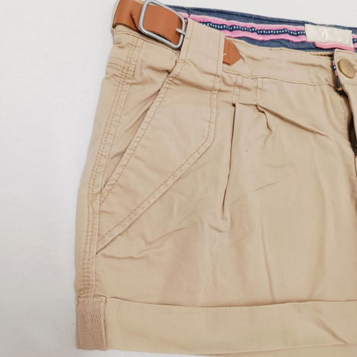 Bershka women's shorts size M like new, beige