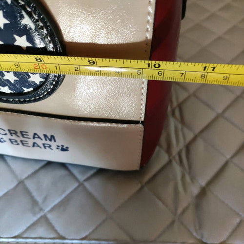 Shoulder bag Cream Bear with star details