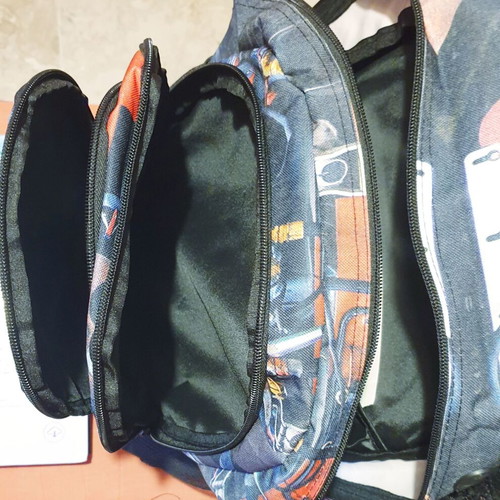 Bag with 3 compartments like new for multiple uses