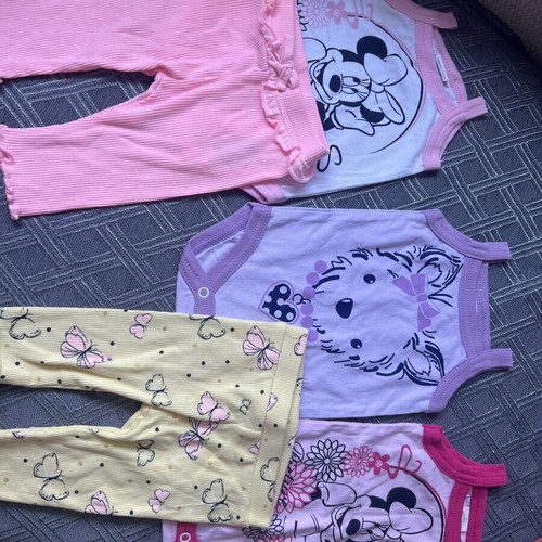 Baby clothing set like new, size 56, 5 pieces for girl