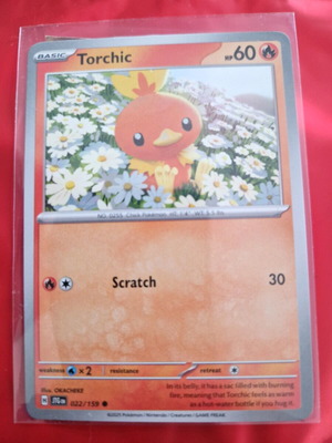Pokemon Card Torchic 022/159 new