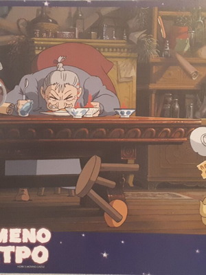 Howl's Moving Castle cards used Hayao Miyazaki