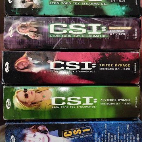 CSI Las Vegas Seasons 1/2/3/4/5 DVD new with subtitles