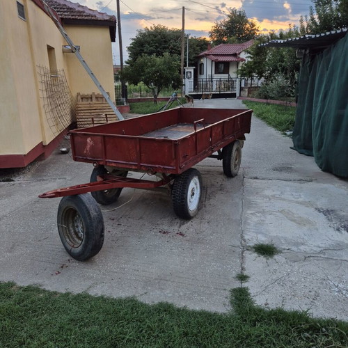 Car Trailer used, 1.5x3.20 with Drawbar 1.30