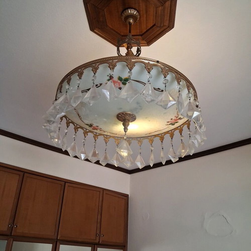 Ceiling lights used, set of 2