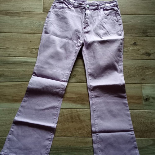 Jeans lilac elastic size XL like new
