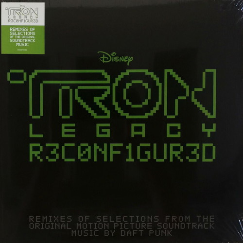 Daft Punk Tron: Legacy Reconfigured 2LP vinyl new