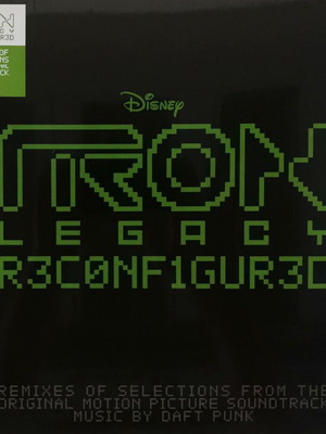 Daft Punk Tron: Legacy Reconfigured 2LP vinyl new