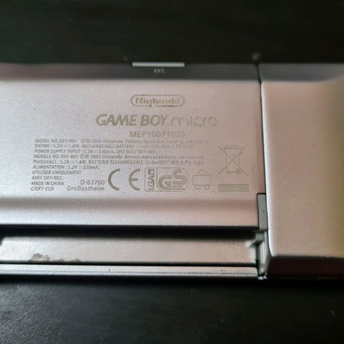 Gameboy Micro like new with charging cable