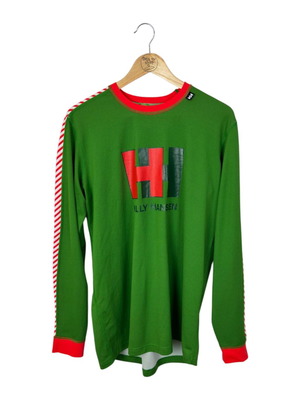 Helly Hansen Lifa Active Crew ανδρική αθλητική μπλούζα σαν καινούργια, μέγεθος L/XL, πράσινη