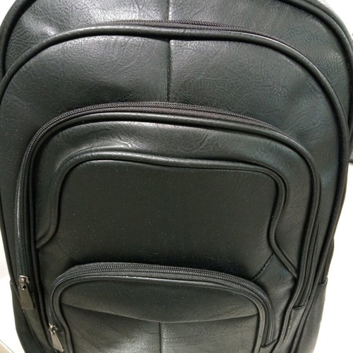 Backpack new synthetic leather black