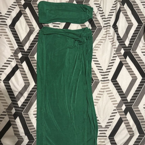 Shein women's set like new, green