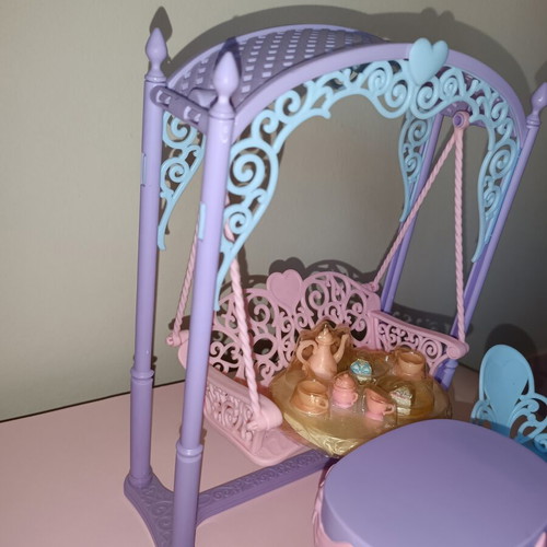 Barbie Erika Tea Party Set like new, complete accessories