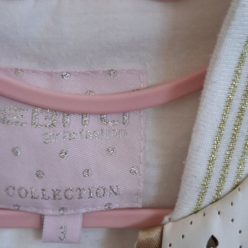 Jacket for 3 years old, like new, brand Ebita, white