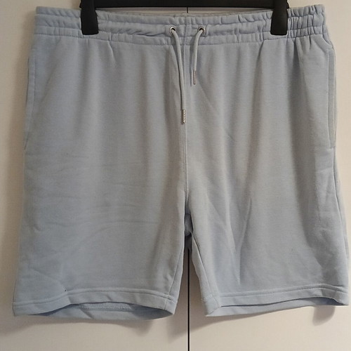 Primark men's shorts turquoise cotton 2XL new excellent condition
