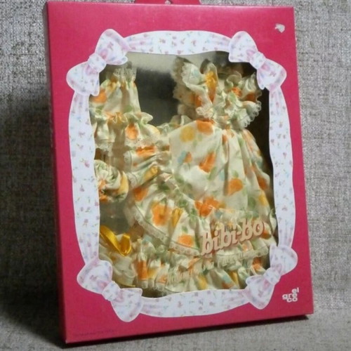 Bibi-bo Floral Dress el Greco vintage 80s new with box