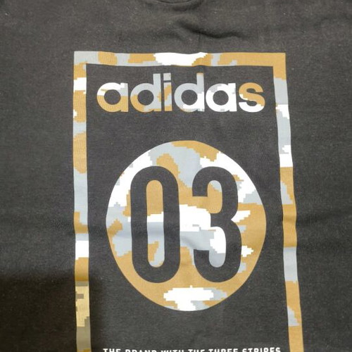 Adidas black t-shirt like new, size S