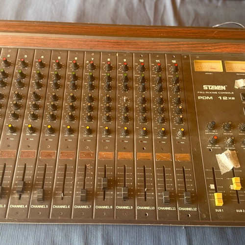Steven Pro Mixing Console PDM 12x2 used, 12 channels