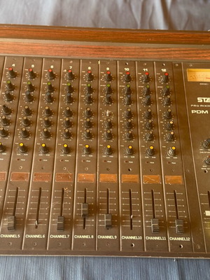 Steven Pro Mixing Console PDM 12x2 μεταχειρισμένο, 12 κανάλια