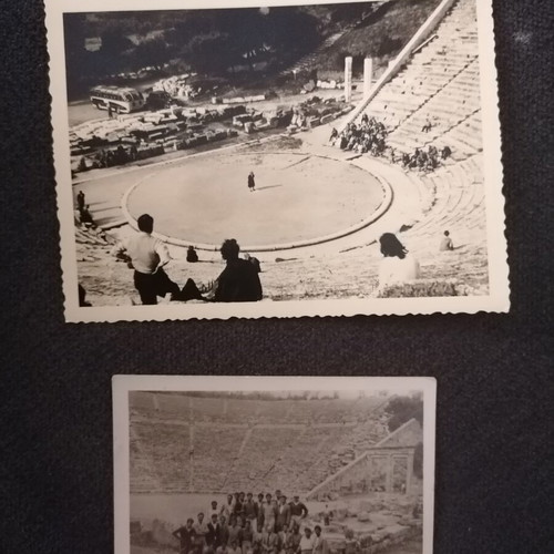 Epidaurus postcards used, set of 2 with theater photos