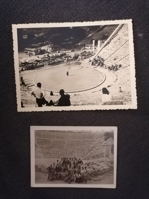 Epidaurus postcards used, set of 2 with theater photos