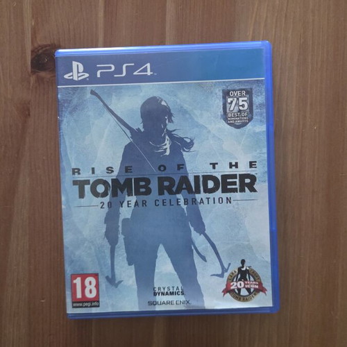 Rise of the Tomb Raider 20 Year Celebration PS4 game used