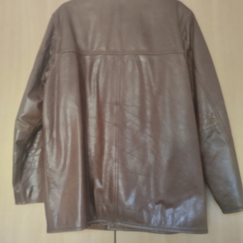 Men's leather coat