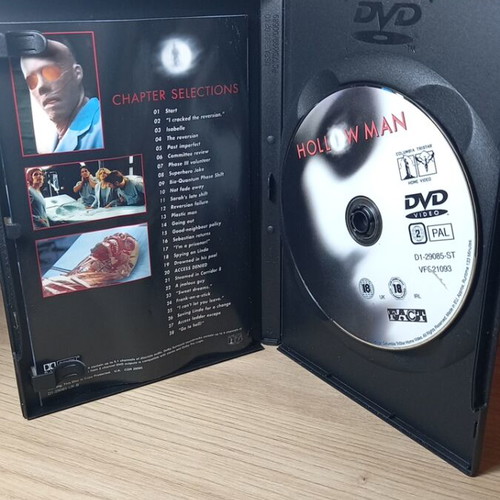 Hollow Man DVD with Greek subtitles