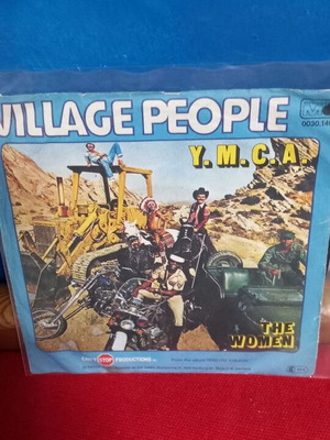 Village People Y.M.C.A 45 RPM record like new, rock