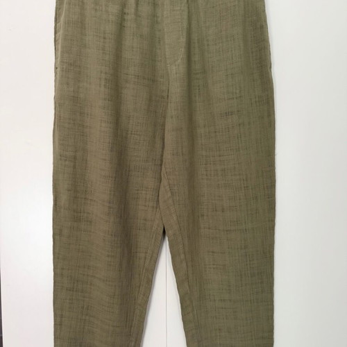 Linen pants Zara like new, olive relaxed fit size L