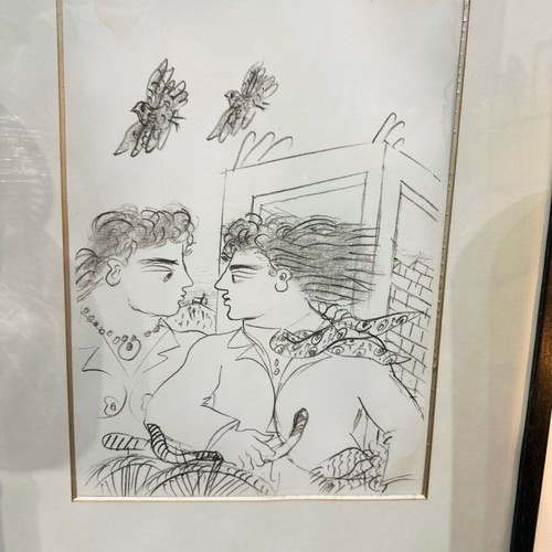 Fasianos Silk Screen Printing like new, signed limited edition