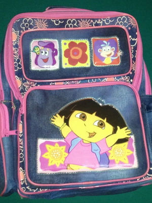 Dora the Explore School Backpack new, blue-pink