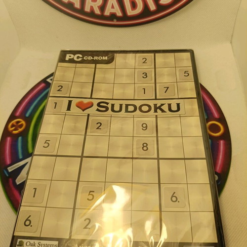 I love Sudoku PC sealed, excellent condition