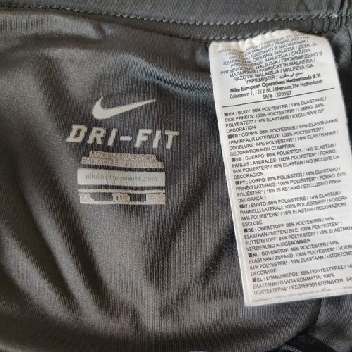 Σορτσάκι τρεξίματος Nike Dri-Fit μεταχειρισμένο, γκρι-πορτοκαλί, μέγεθος XXL