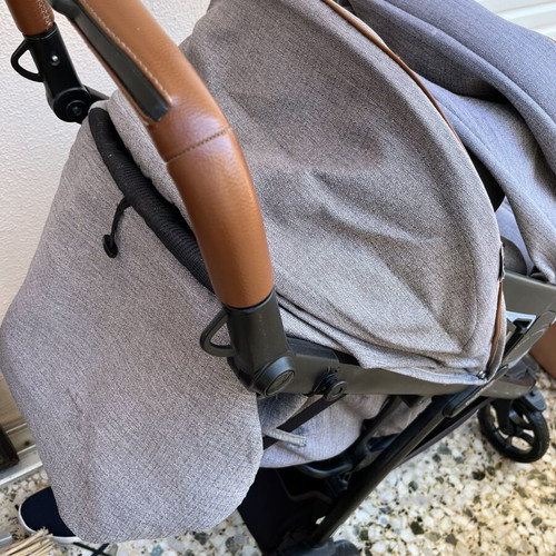 Peg Perego Veloce stroller, grey/leather