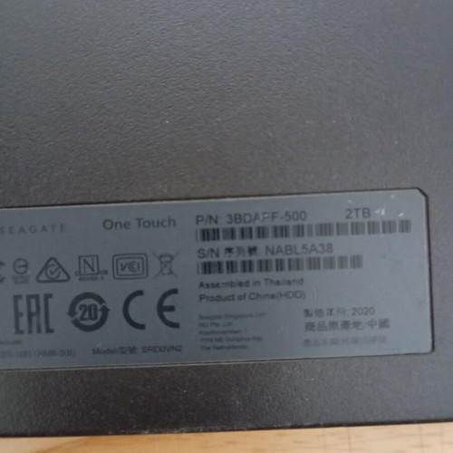 Data Travel Hard Drive 2 TB 2.5" like new