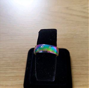 Ring juwelry size 21 multi color stainless steel