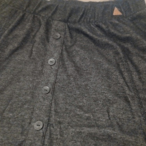 Midi skirt in A-line dark gray Attrattivo like new, large
