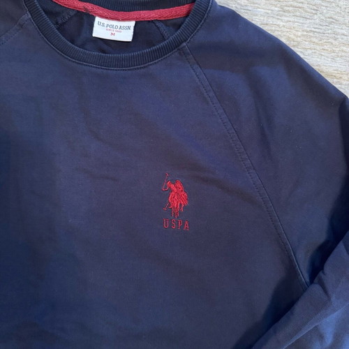 U.S. Polo Assn shirt Medium like new, blue